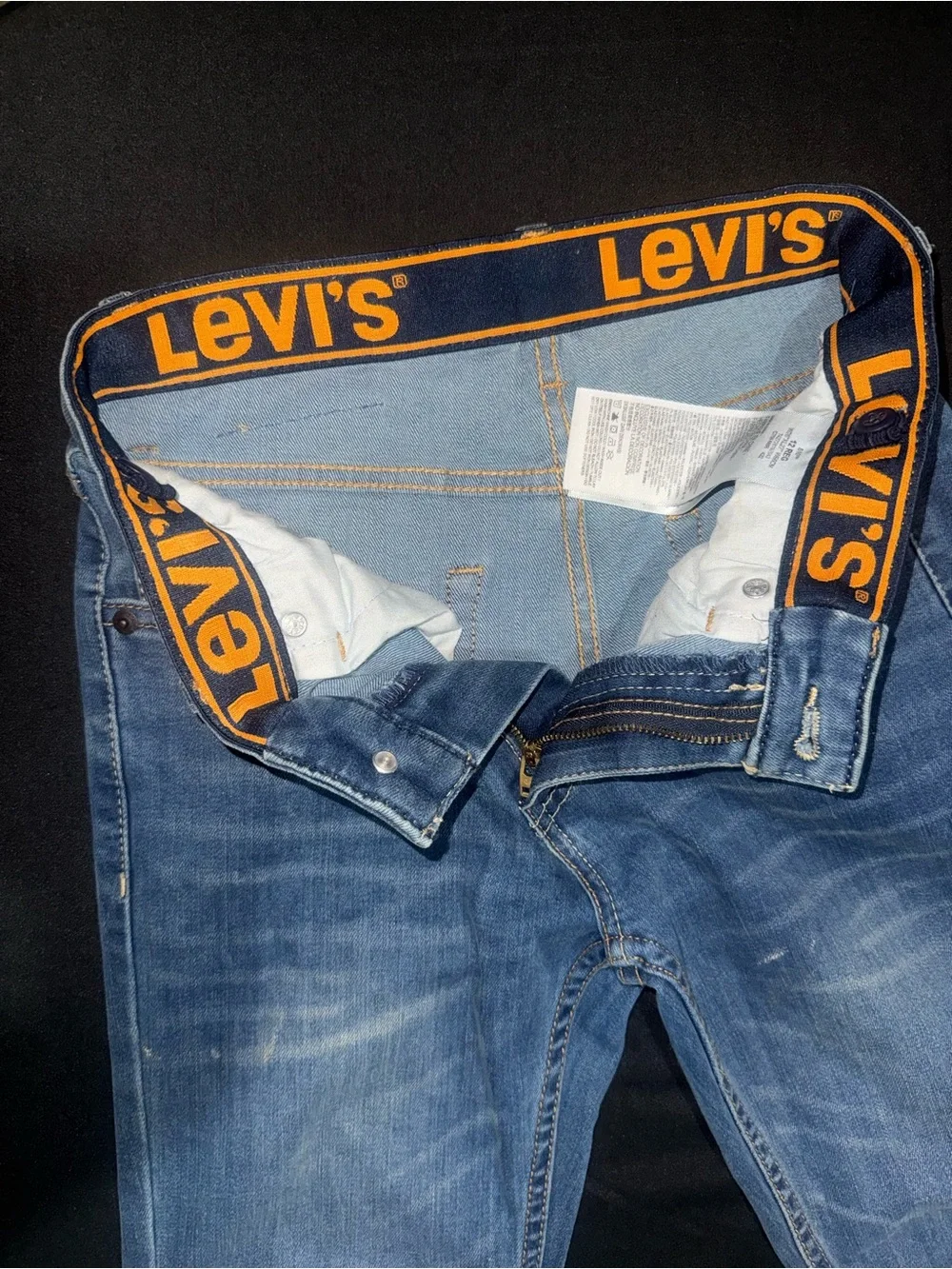 BOYS Levis Light Blue Denim Jeans